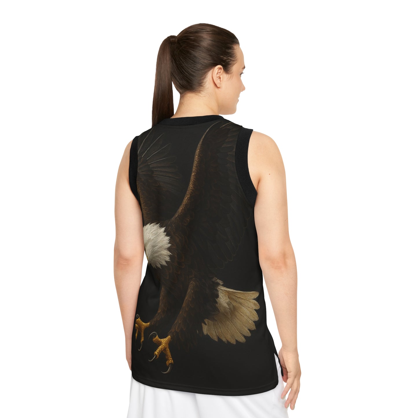 Eagle Graphic Basketball Jersey, Unisex Athletic Tank, Sportswear Gift, Outdoor Apparel, Team Spirit Wear, Fitness Clothing