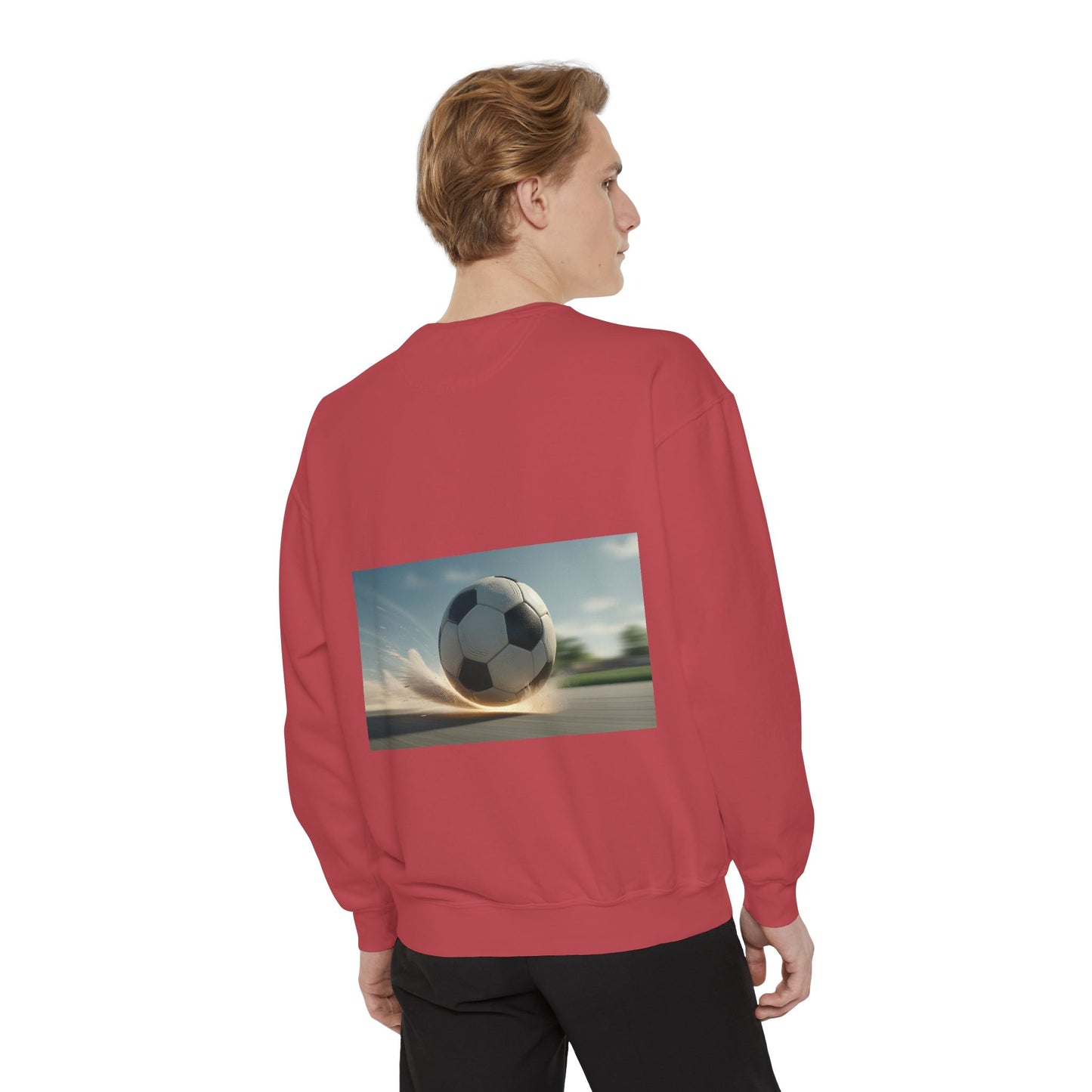 Soccer-Themed Unisex Sweatshirt - Break the Rules, Sportswear, Gift for Athletes, Casual Wear, Football Fan Apparel
