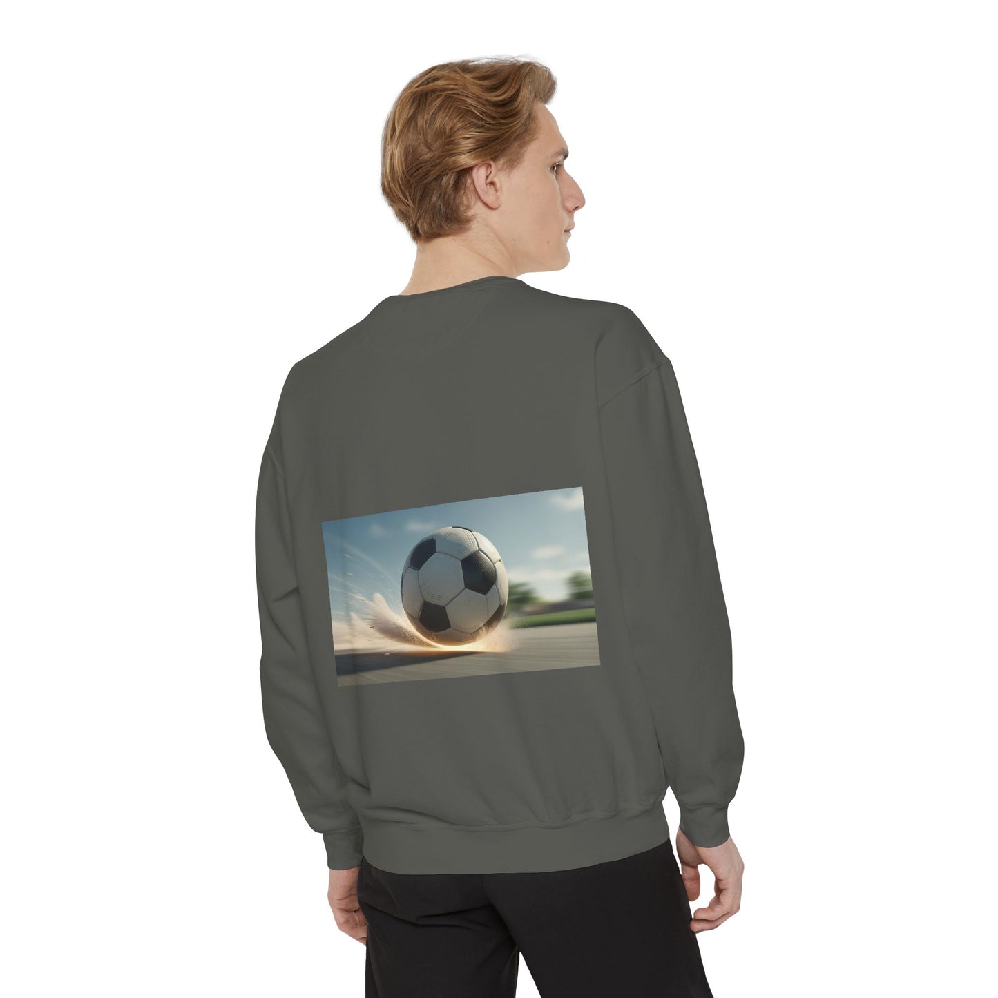 Soccer-Themed Unisex Sweatshirt - Break the Rules, Sportswear, Gift for Athletes, Casual Wear, Football Fan Apparel