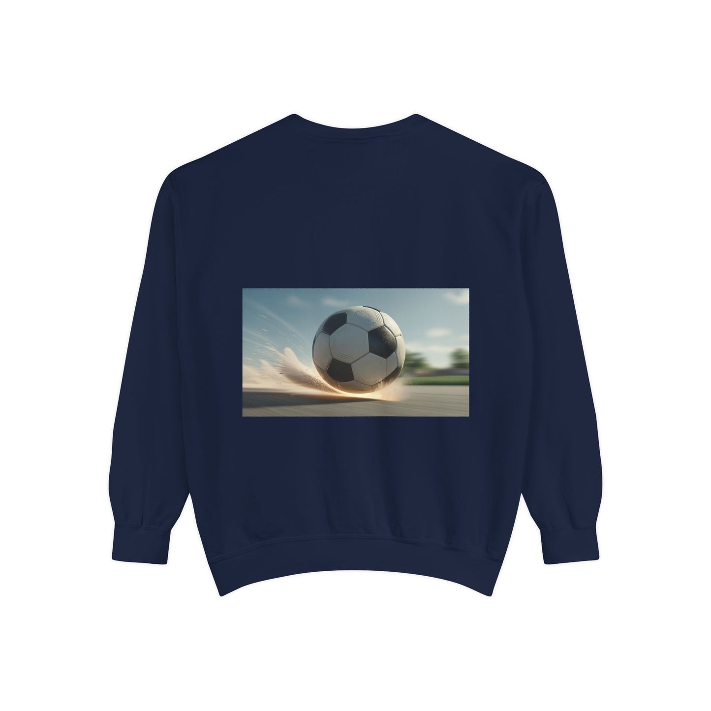 Soccer-Themed Unisex Sweatshirt - Break the Rules, Sportswear, Gift for Athletes, Casual Wear, Football Fan Apparel