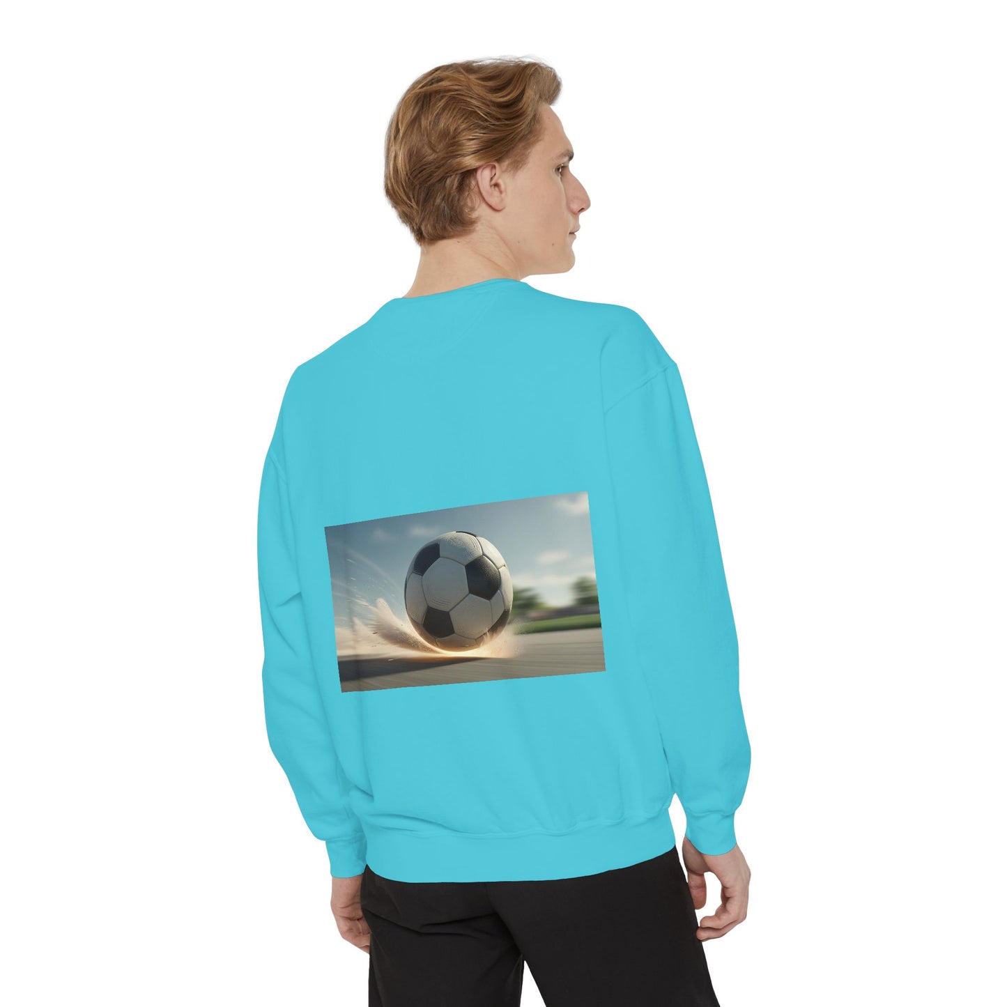 Soccer-Themed Unisex Sweatshirt - Break the Rules, Sportswear, Gift for Athletes, Casual Wear, Football Fan Apparel