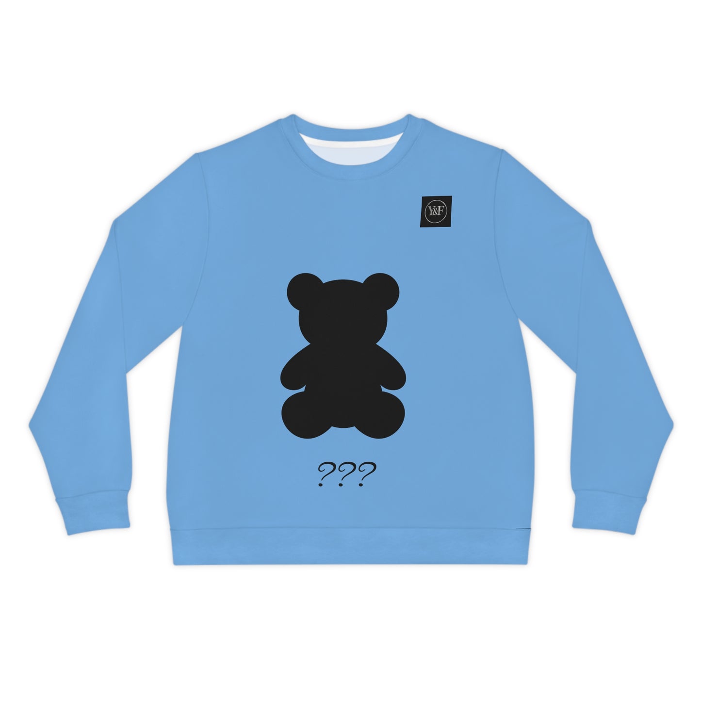 Cozy Bear Silhouette Sweatshirt, Cute Casual Wear, Gift for Teens, Everyday Comfort, Ideal for Birthdays and Holidays
