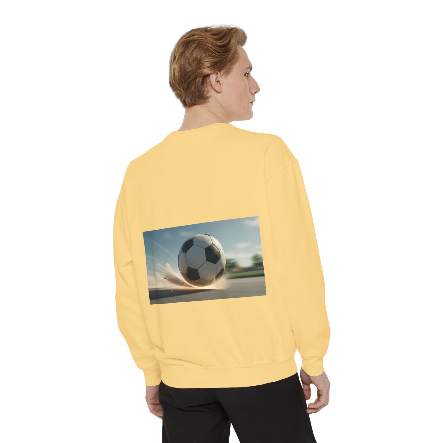 Soccer-Themed Unisex Sweatshirt - Break the Rules, Sportswear, Gift for Athletes, Casual Wear, Football Fan Apparel