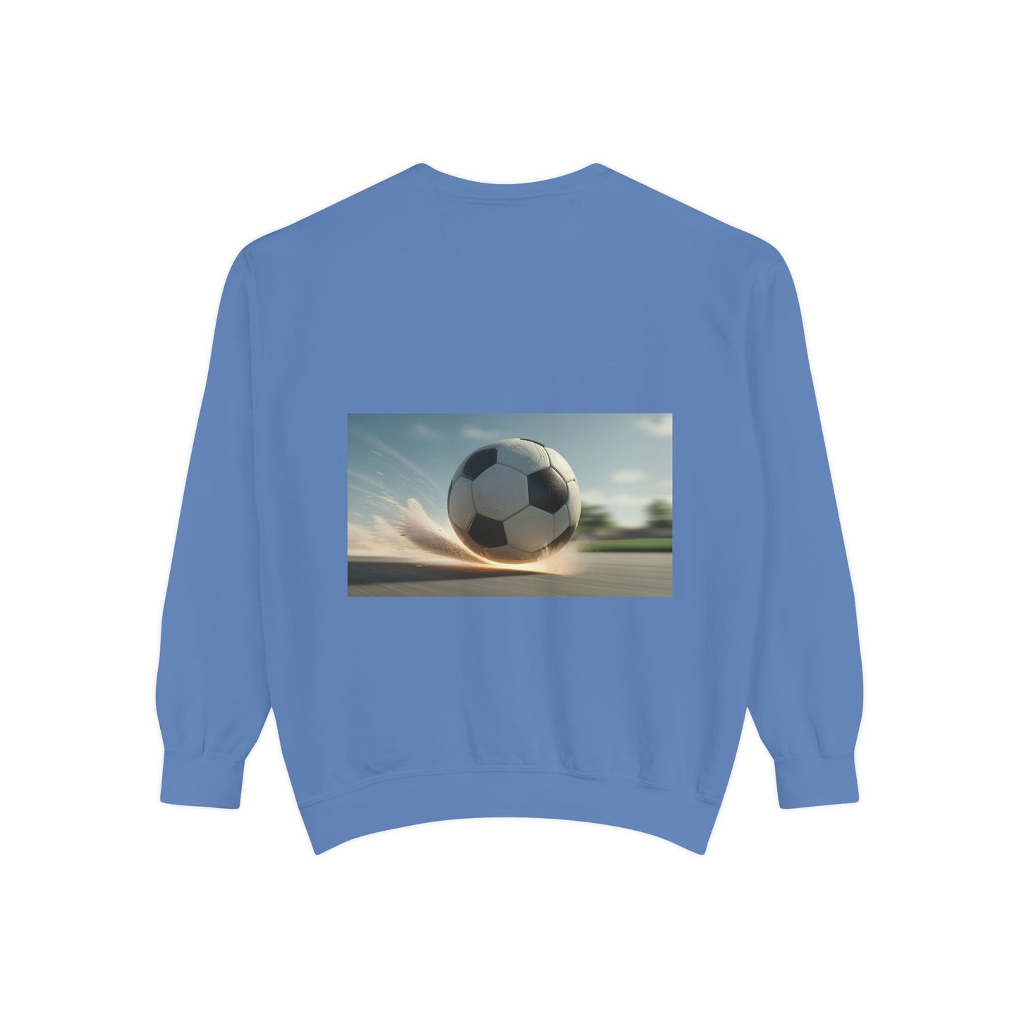 Soccer-Themed Unisex Sweatshirt - Break the Rules, Sportswear, Gift for Athletes, Casual Wear, Football Fan Apparel