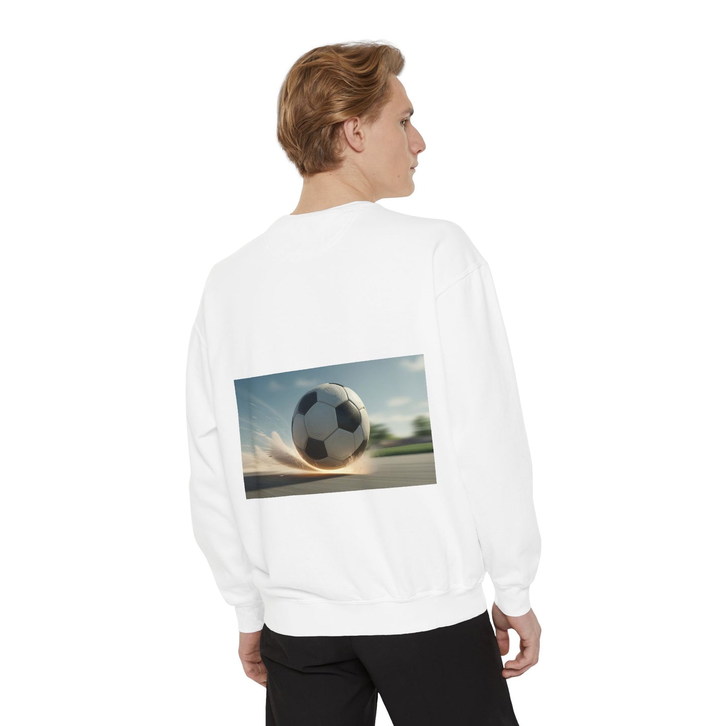 Soccer-Themed Unisex Sweatshirt - Break the Rules, Sportswear, Gift for Athletes, Casual Wear, Football Fan Apparel