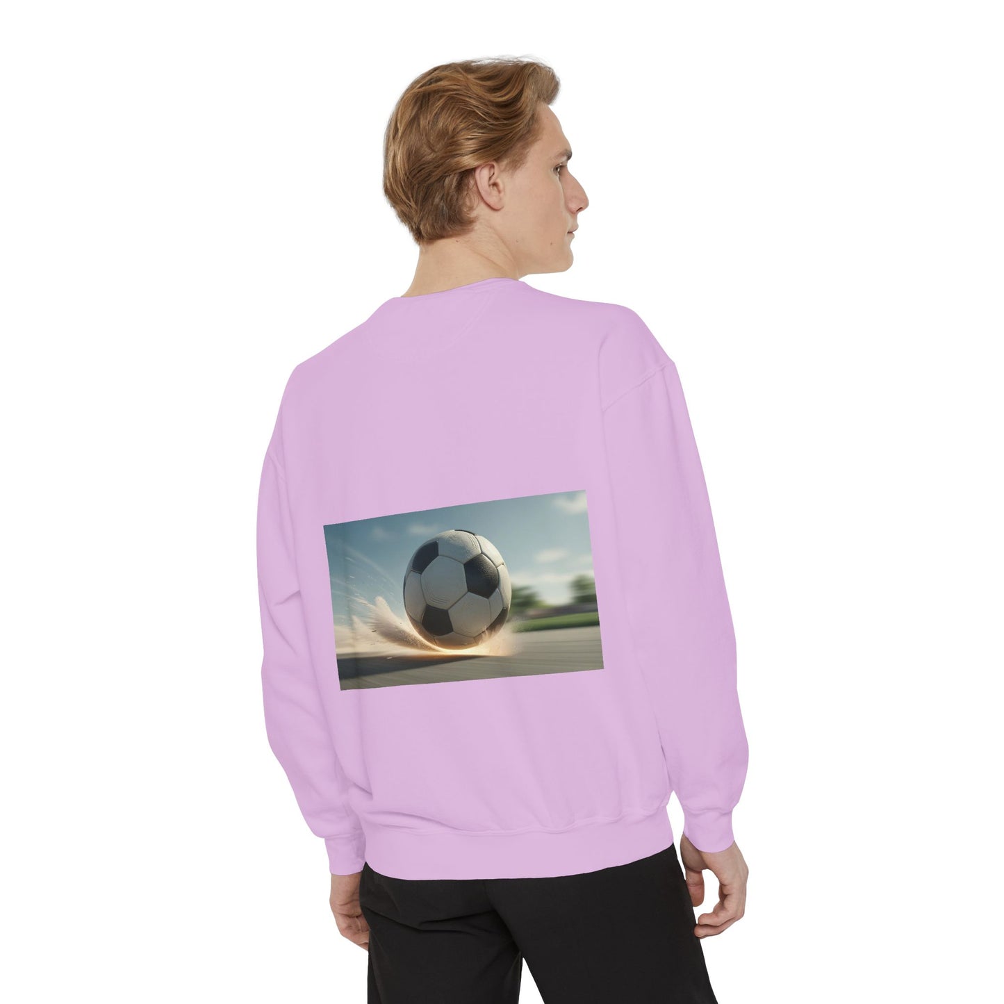 Soccer-Themed Unisex Sweatshirt - Break the Rules, Sportswear, Gift for Athletes, Casual Wear, Football Fan Apparel