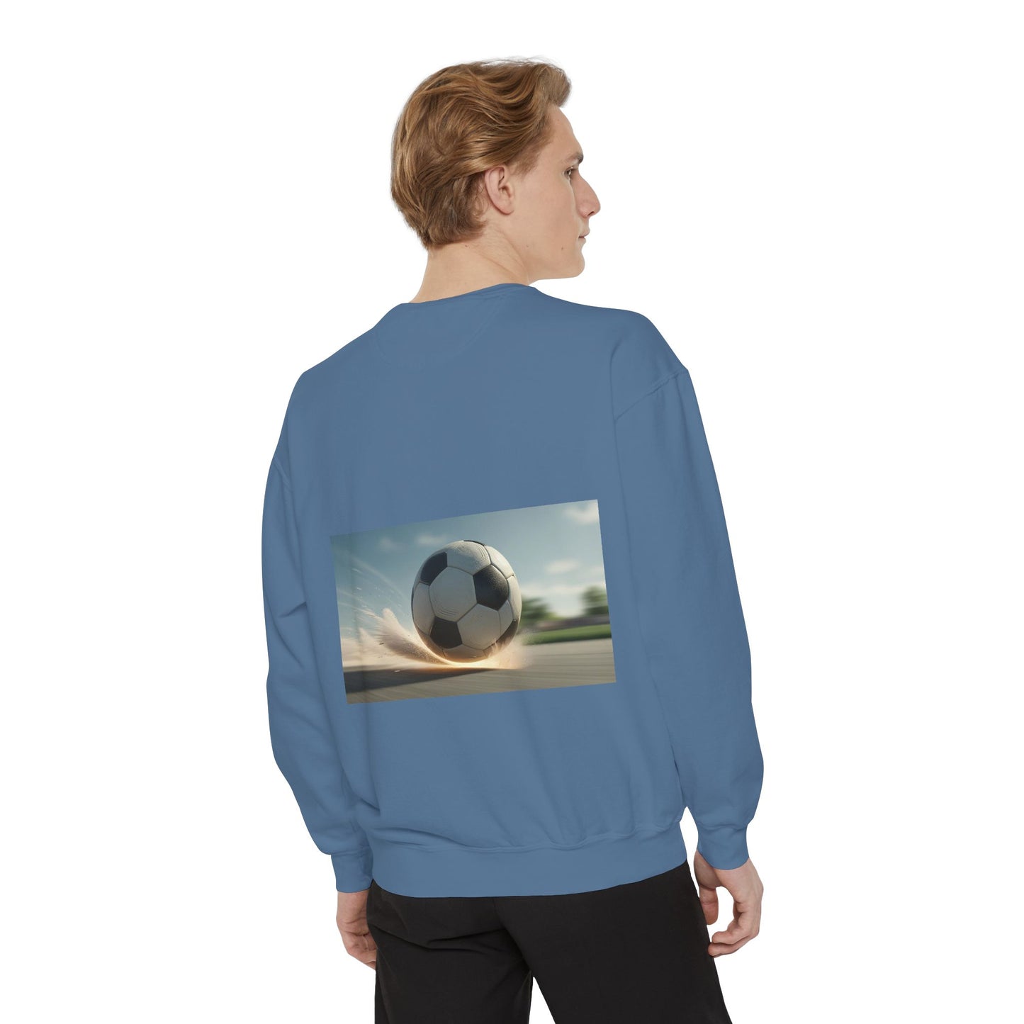 Soccer-Themed Unisex Sweatshirt - Break the Rules, Sportswear, Gift for Athletes, Casual Wear, Football Fan Apparel