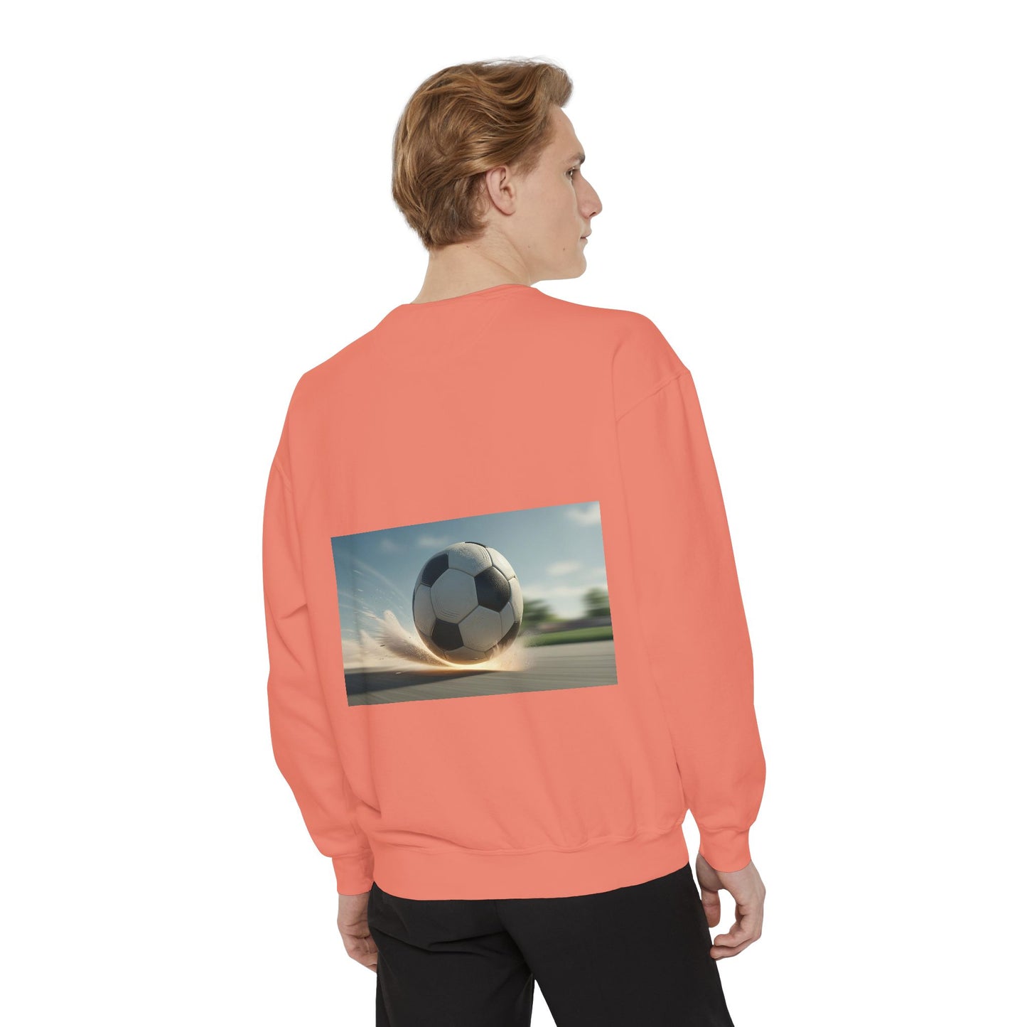 Soccer-Themed Unisex Sweatshirt - Break the Rules, Sportswear, Gift for Athletes, Casual Wear, Football Fan Apparel