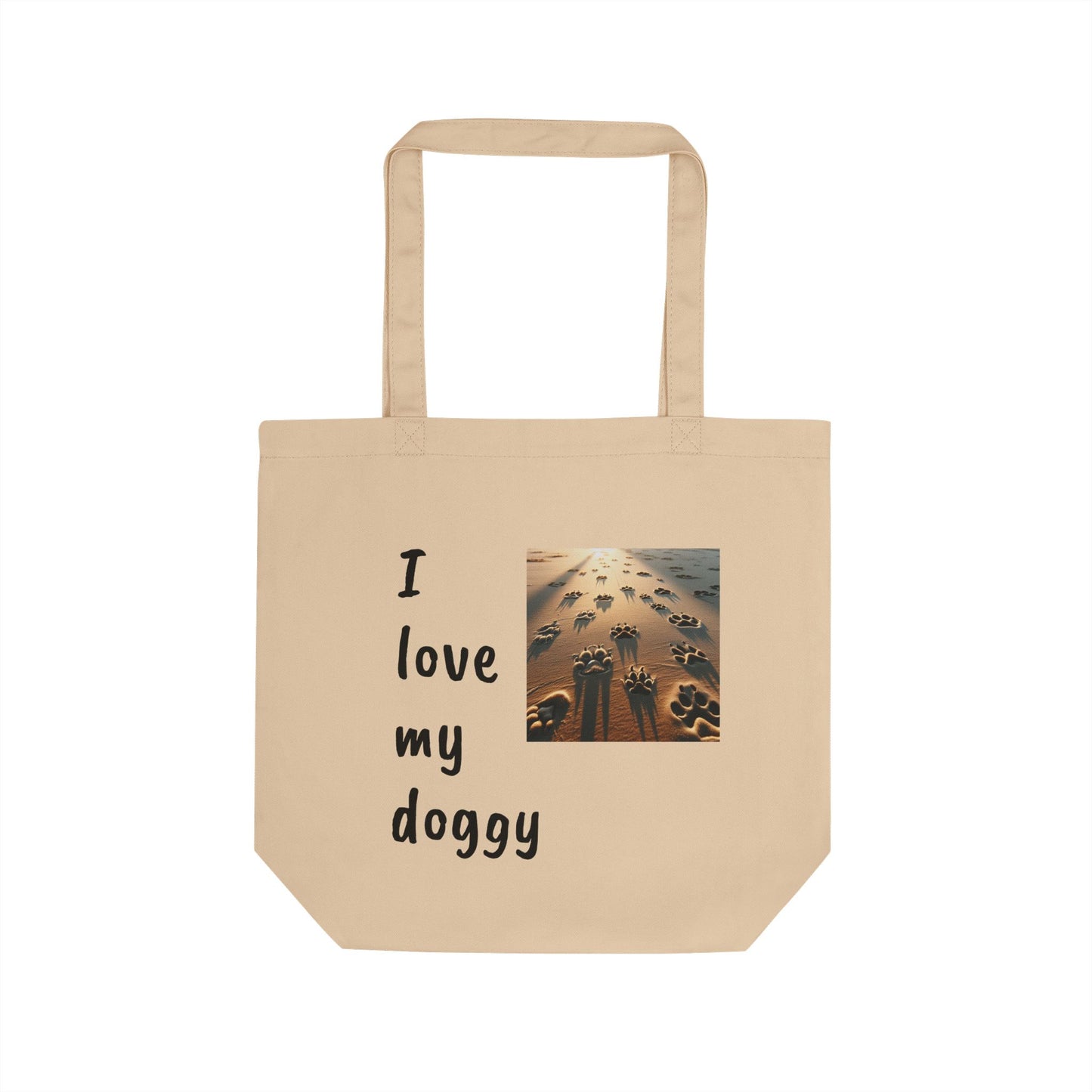 Playful Eco Tote Bag for Dog Lovers, Cute Dog Art, Reusable Shopping Bag, Pet Accessory, Gift for Pet Owners, Summer Outing Bag