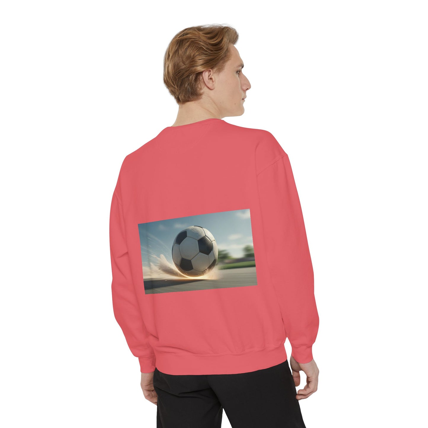 Soccer-Themed Unisex Sweatshirt - Break the Rules, Sportswear, Gift for Athletes, Casual Wear, Football Fan Apparel