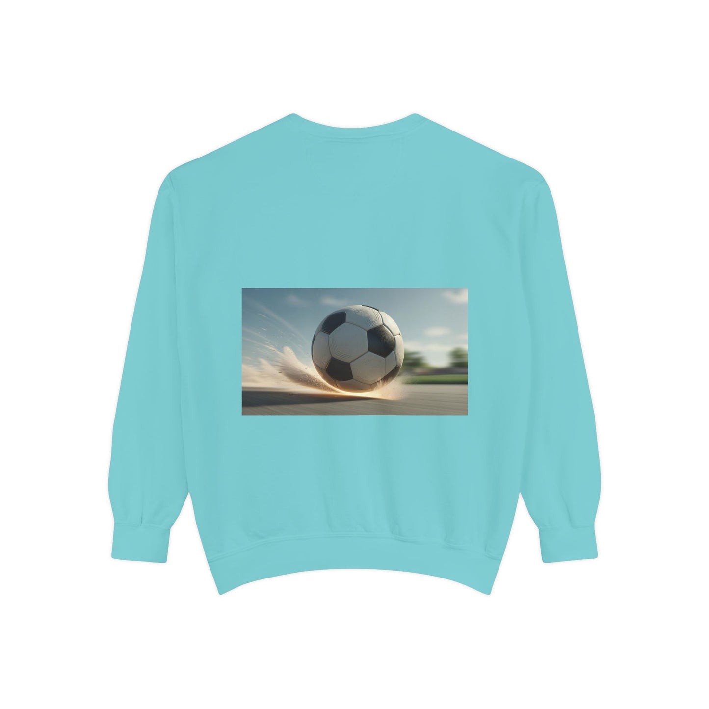 Soccer-Themed Unisex Sweatshirt - Break the Rules, Sportswear, Gift for Athletes, Casual Wear, Football Fan Apparel