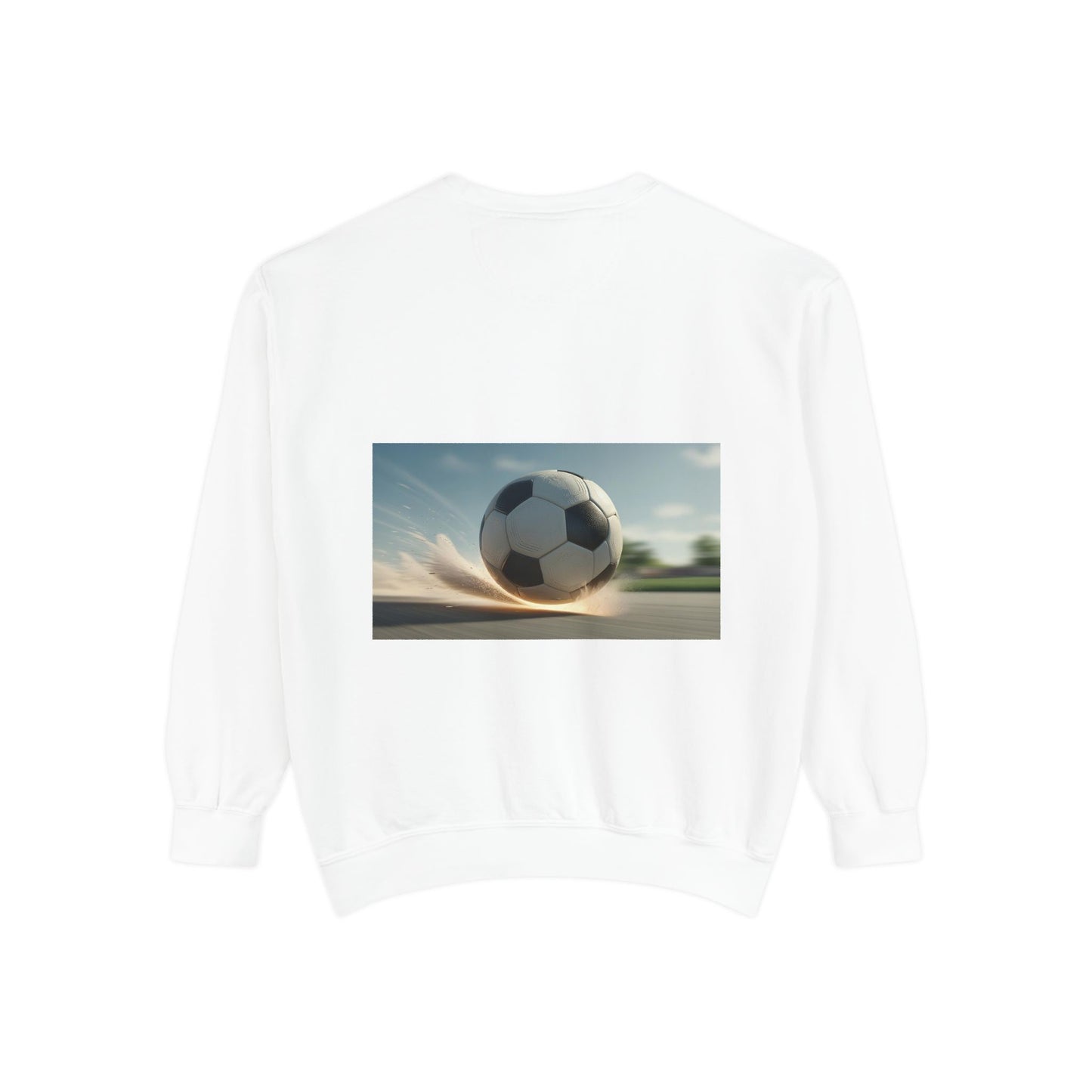 Soccer-Themed Unisex Sweatshirt - Break the Rules, Sportswear, Gift for Athletes, Casual Wear, Football Fan Apparel