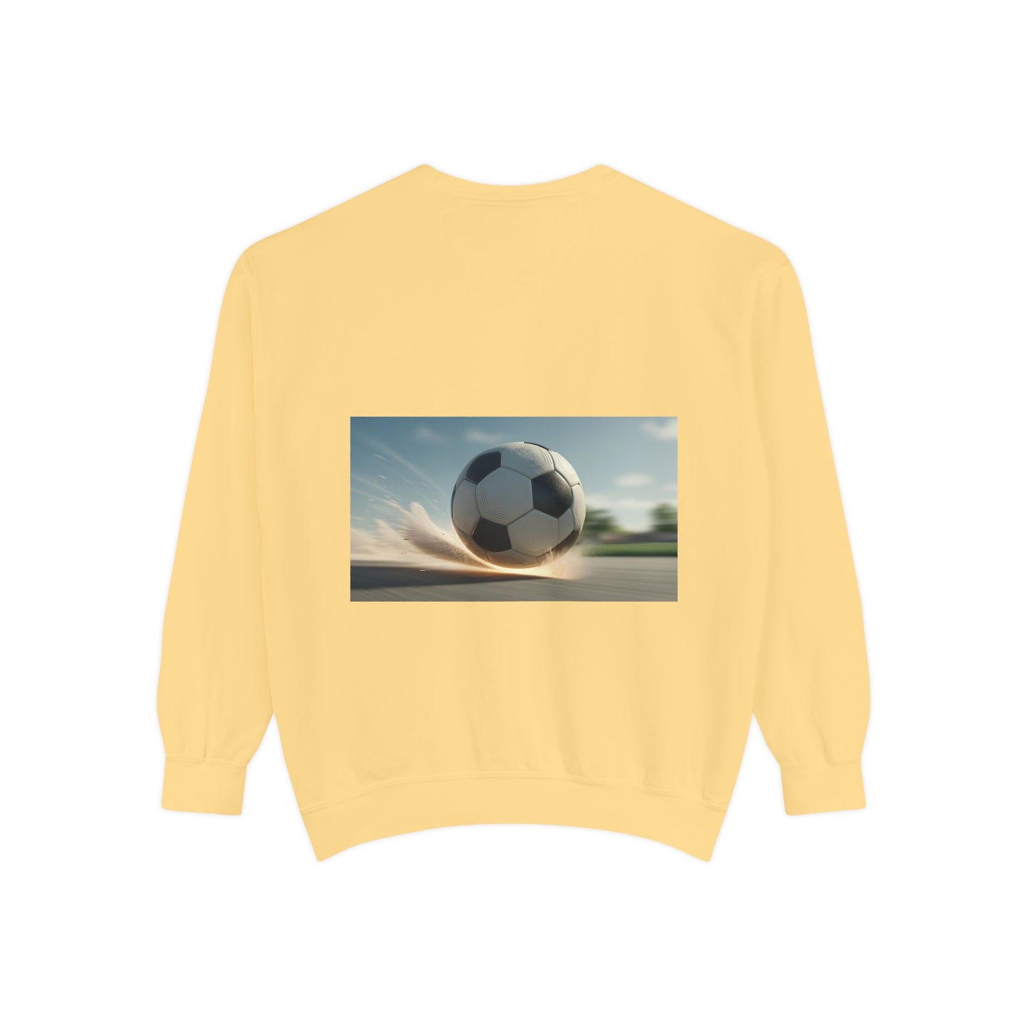 Soccer-Themed Unisex Sweatshirt - Break the Rules, Sportswear, Gift for Athletes, Casual Wear, Football Fan Apparel