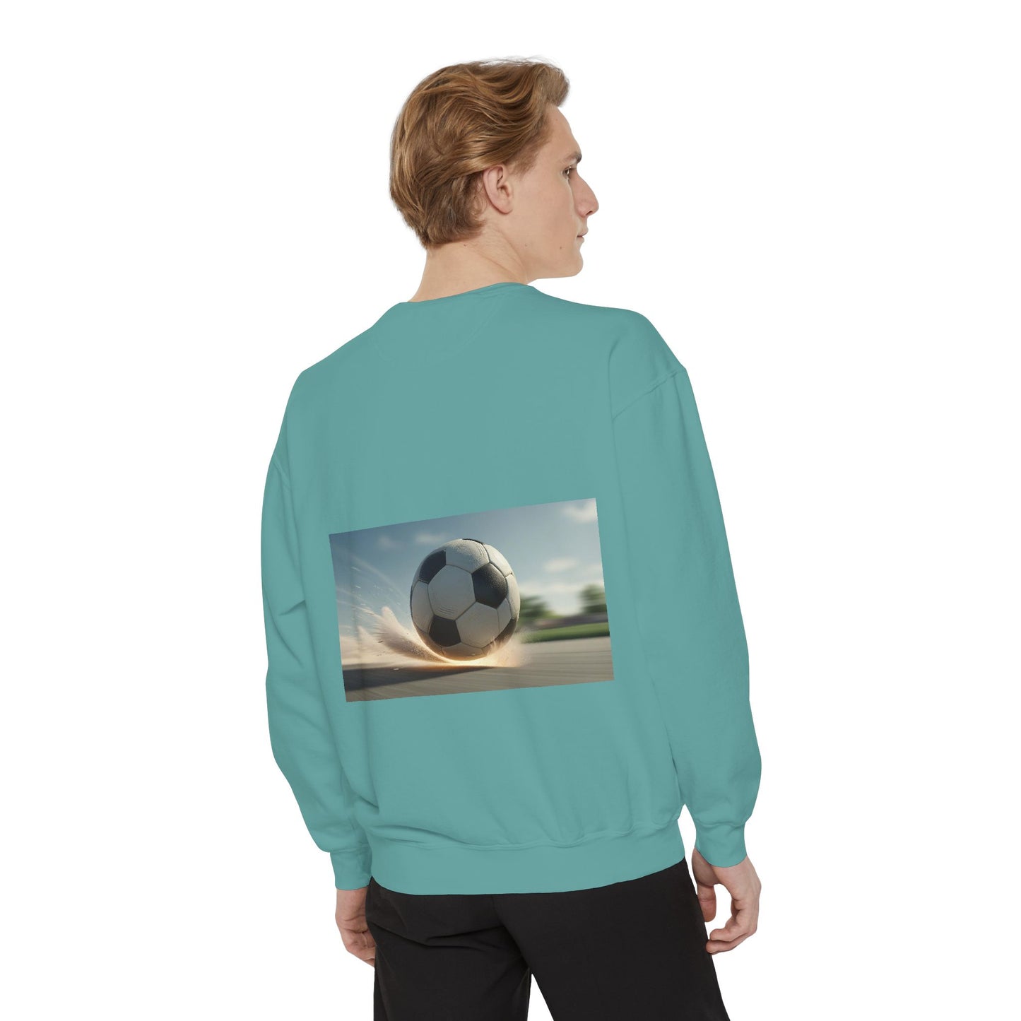 Soccer-Themed Unisex Sweatshirt - Break the Rules, Sportswear, Gift for Athletes, Casual Wear, Football Fan Apparel