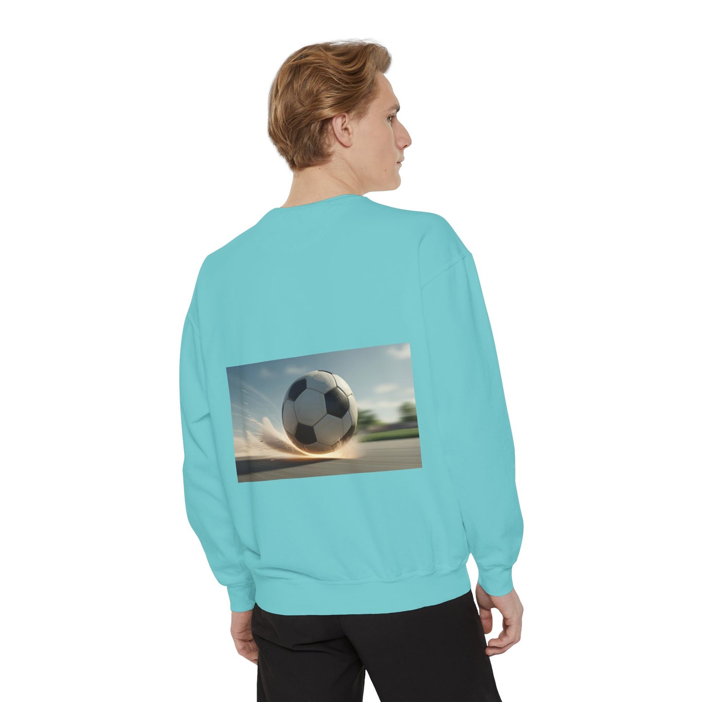 Soccer-Themed Unisex Sweatshirt - Break the Rules, Sportswear, Gift for Athletes, Casual Wear, Football Fan Apparel