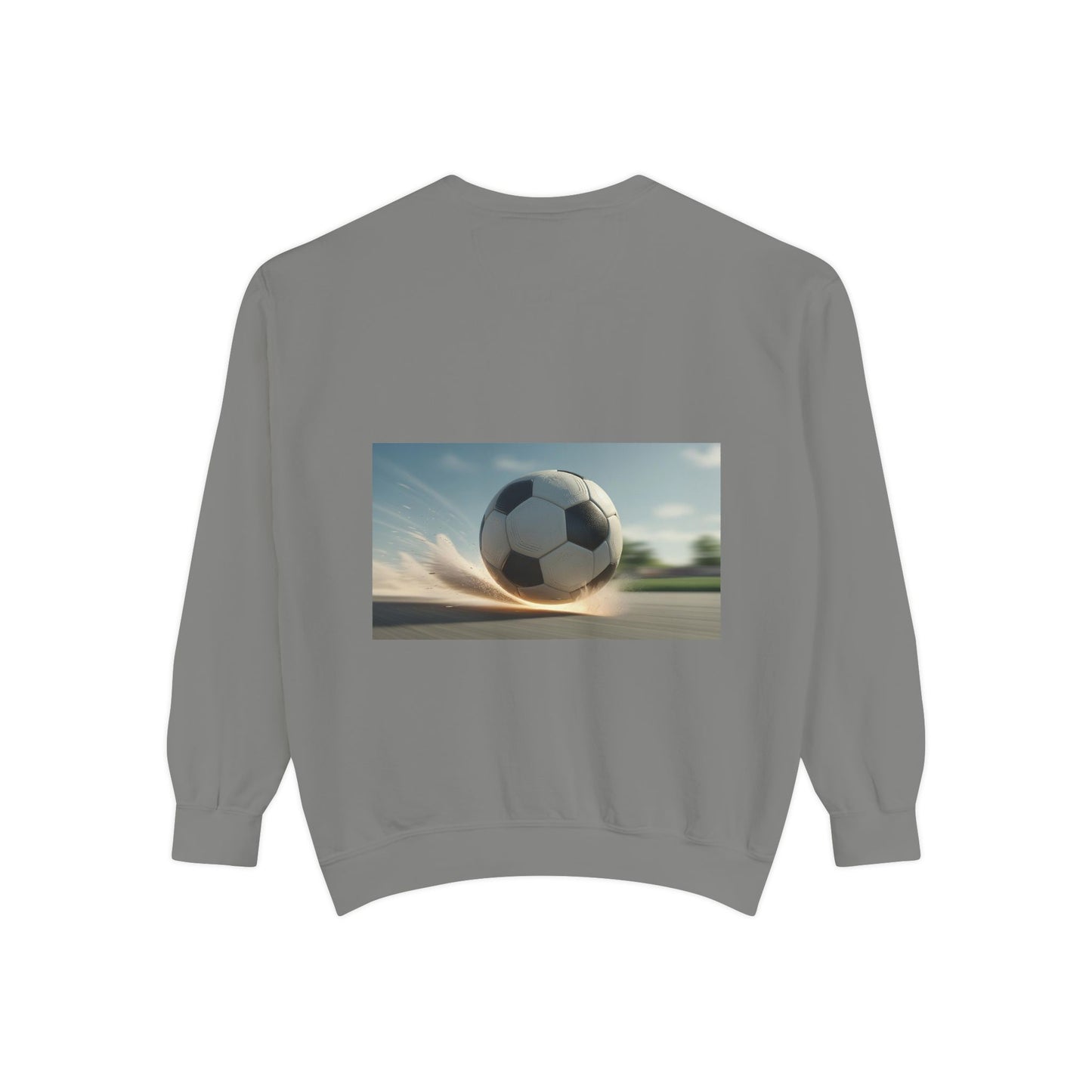 Soccer-Themed Unisex Sweatshirt - Break the Rules, Sportswear, Gift for Athletes, Casual Wear, Football Fan Apparel