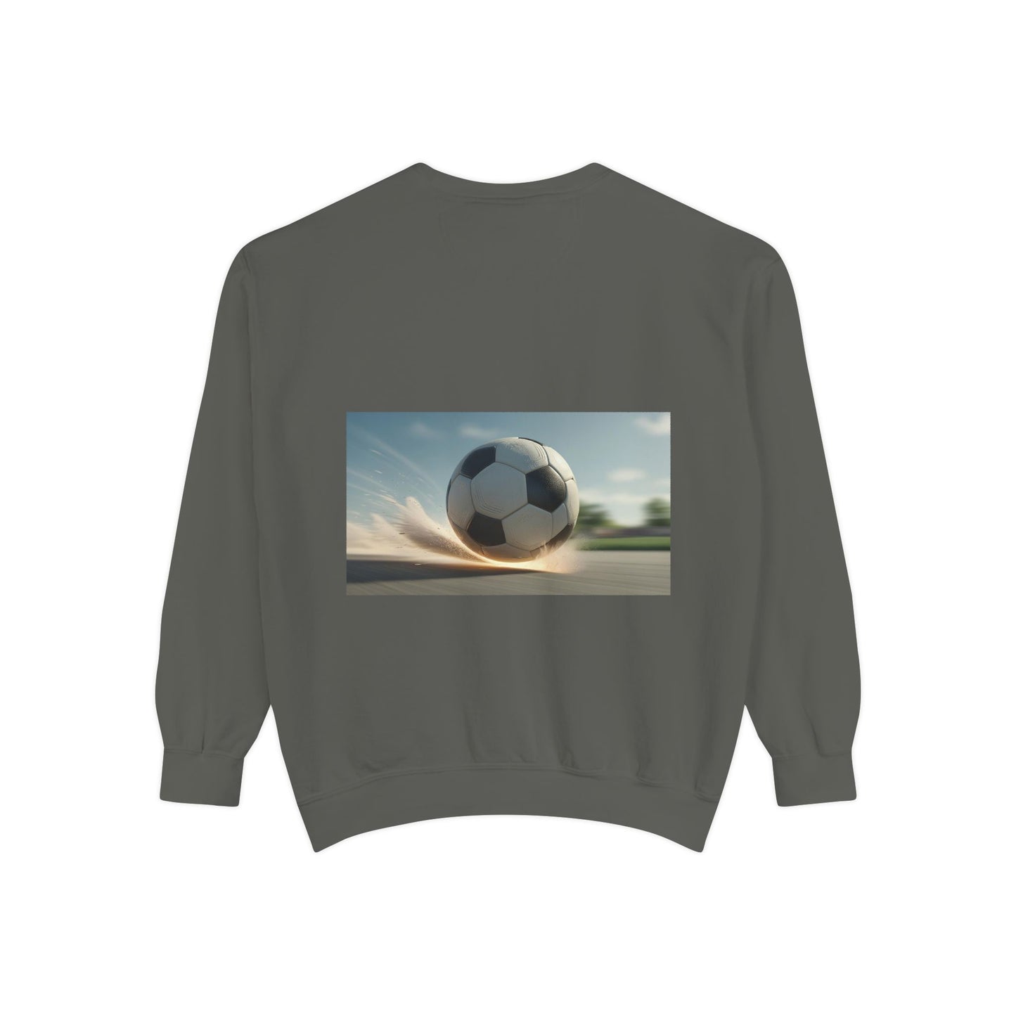 Soccer-Themed Unisex Sweatshirt - Break the Rules, Sportswear, Gift for Athletes, Casual Wear, Football Fan Apparel