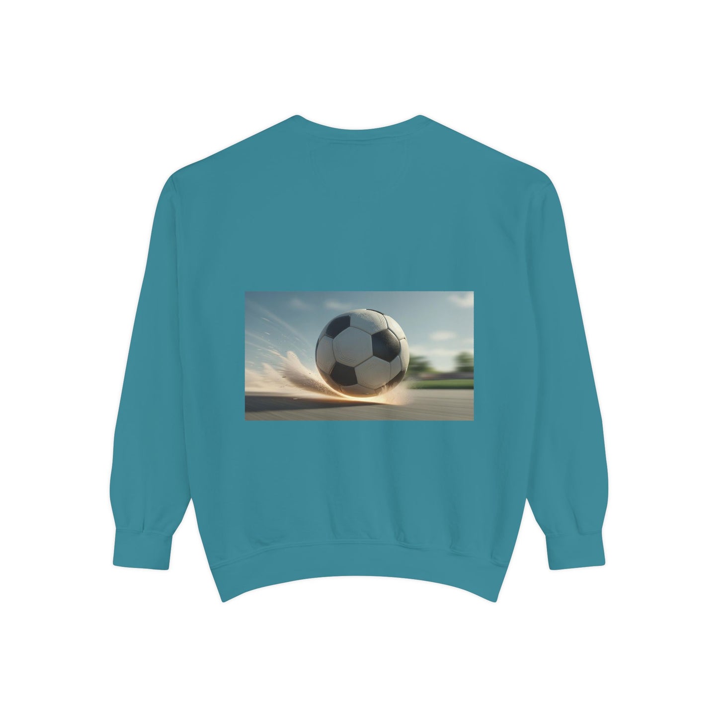 Soccer-Themed Unisex Sweatshirt - Break the Rules, Sportswear, Gift for Athletes, Casual Wear, Football Fan Apparel