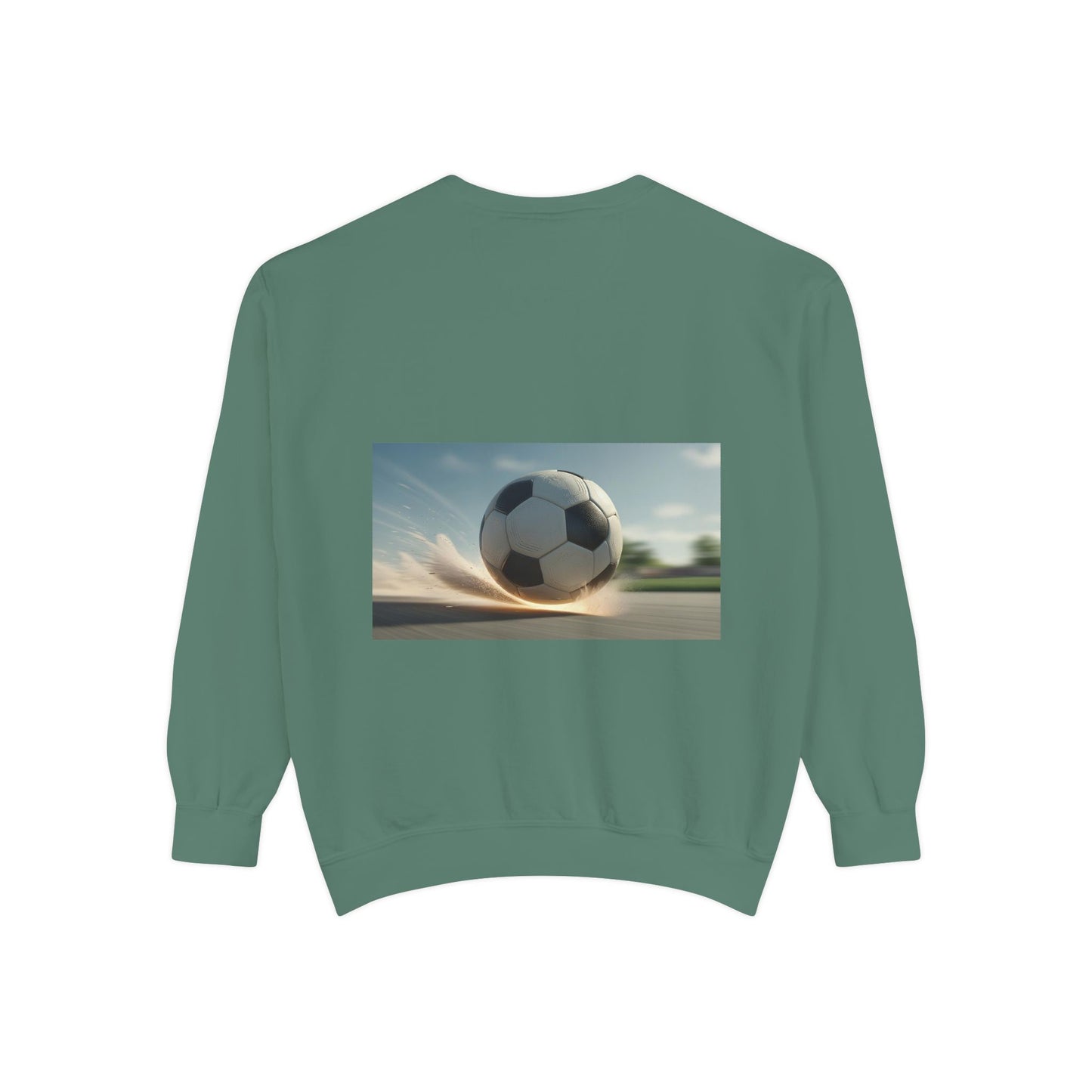 Soccer-Themed Unisex Sweatshirt - Break the Rules, Sportswear, Gift for Athletes, Casual Wear, Football Fan Apparel
