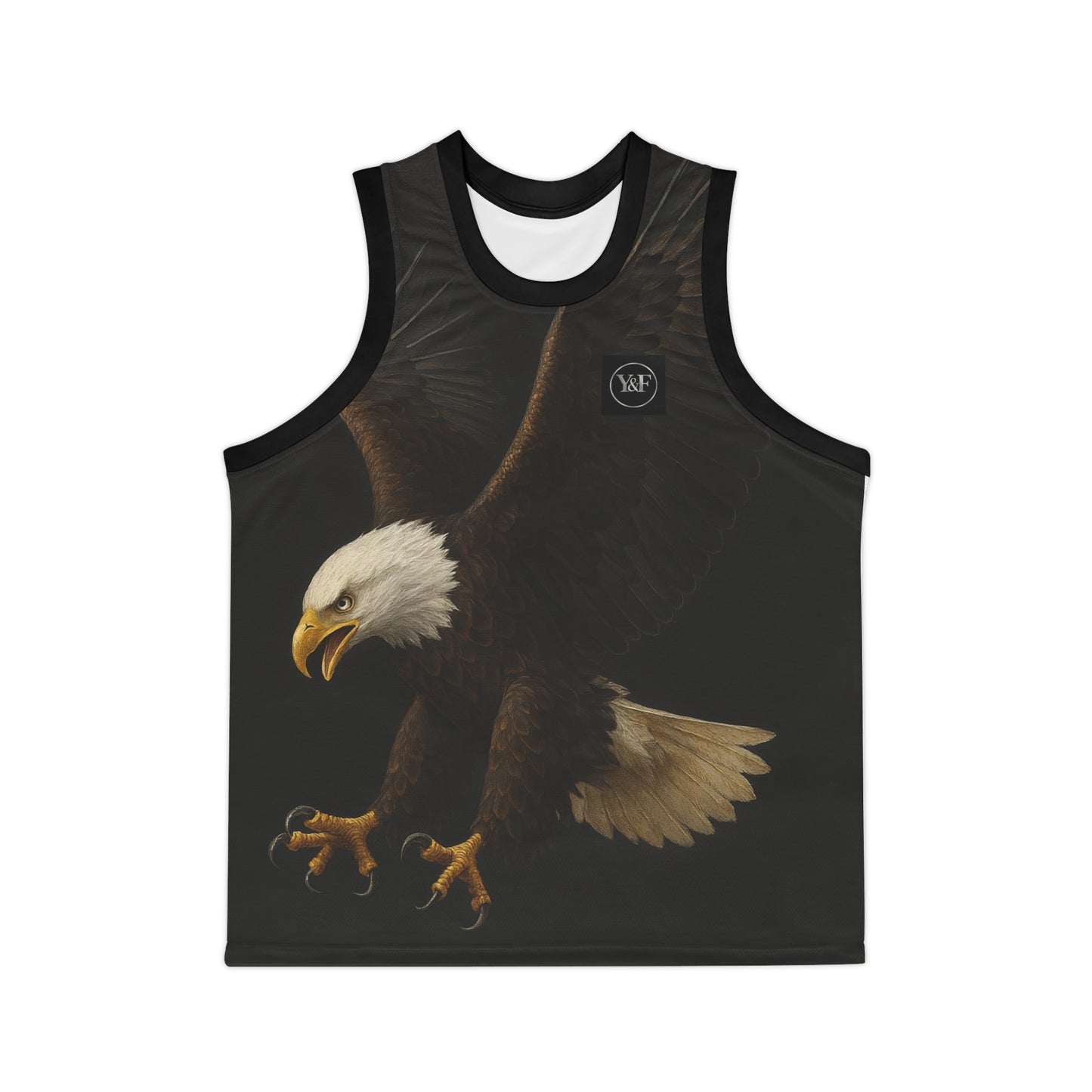 Eagle Graphic Basketball Jersey, Unisex Athletic Tank, Sportswear Gift, Outdoor Apparel, Team Spirit Wear, Fitness Clothing