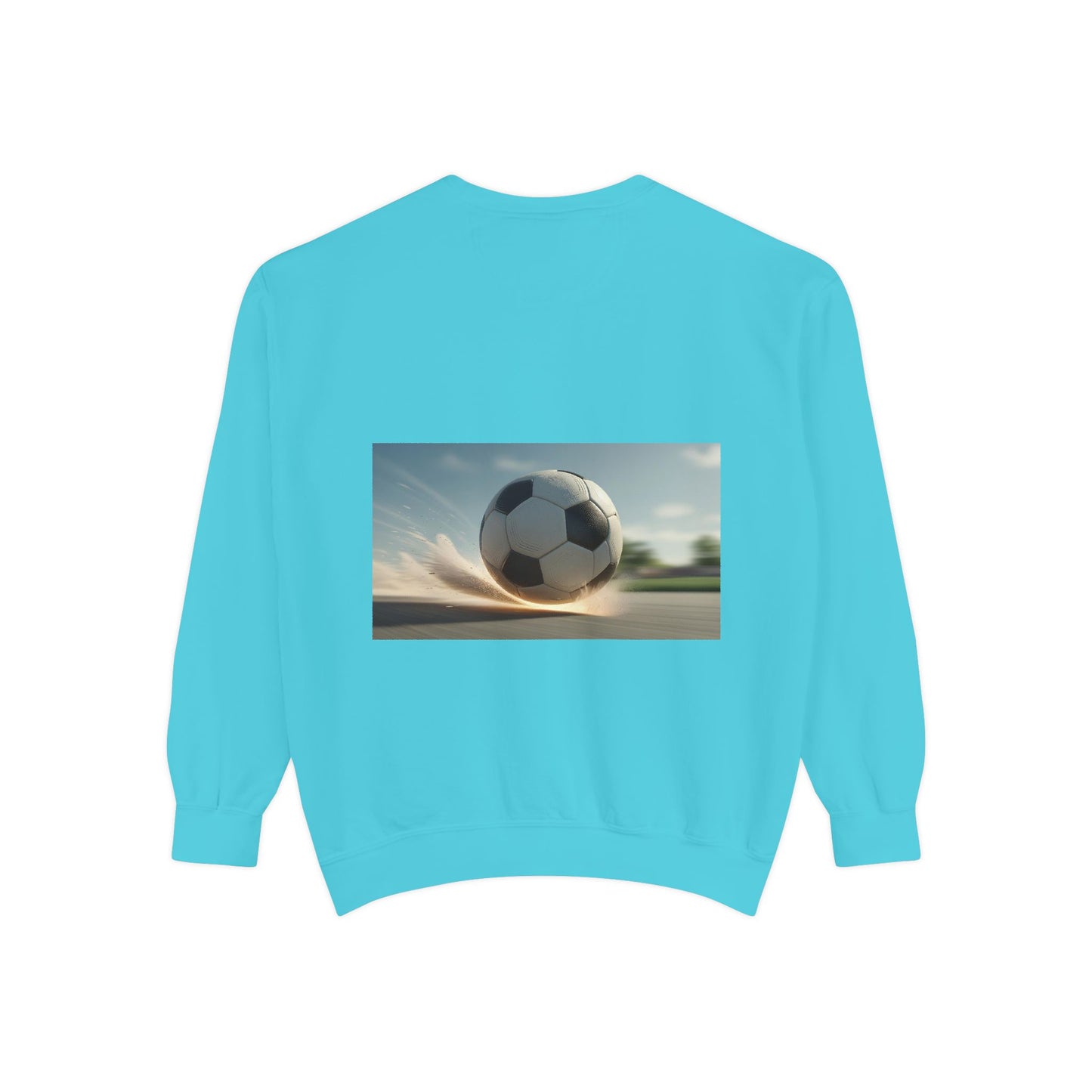 Soccer-Themed Unisex Sweatshirt - Break the Rules, Sportswear, Gift for Athletes, Casual Wear, Football Fan Apparel