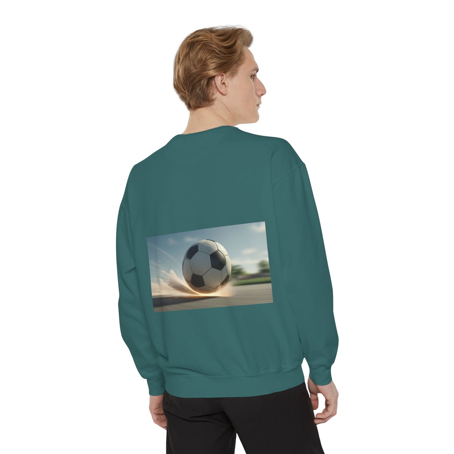 Soccer-Themed Unisex Sweatshirt - Break the Rules, Sportswear, Gift for Athletes, Casual Wear, Football Fan Apparel