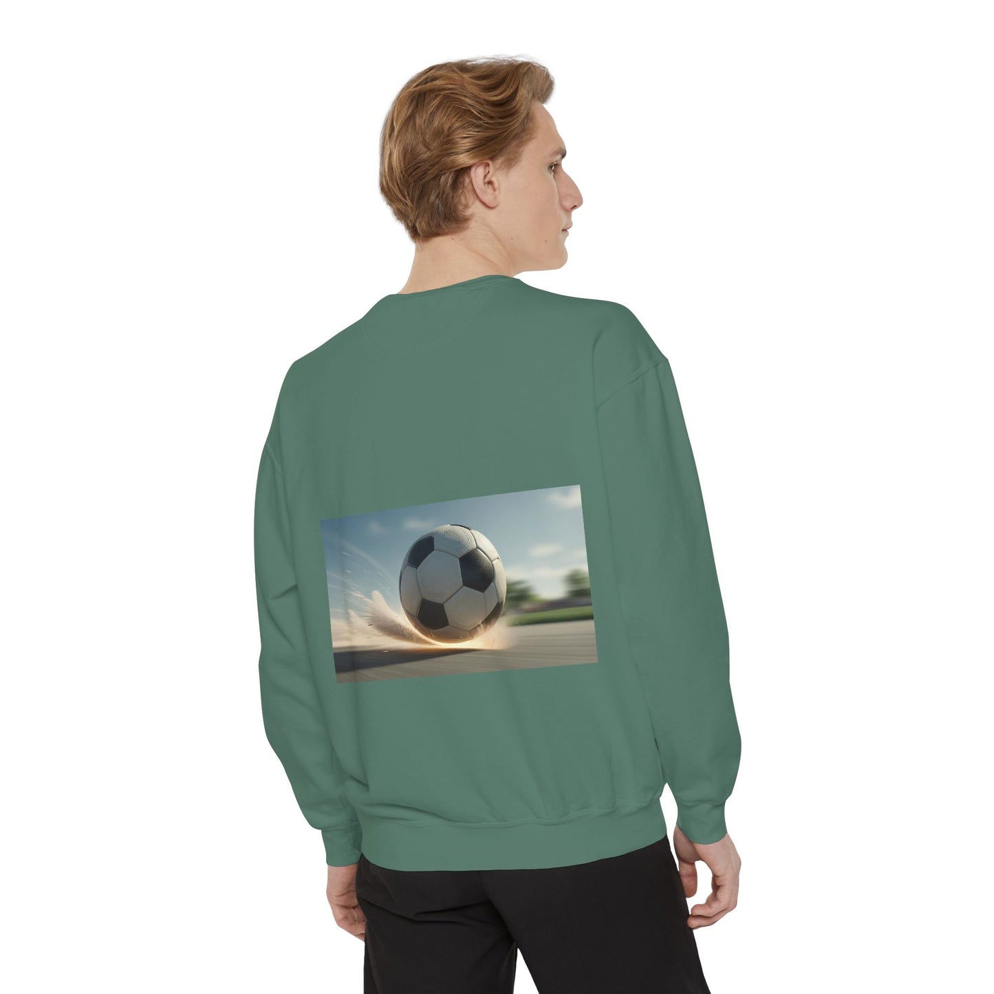 Soccer-Themed Unisex Sweatshirt - Break the Rules, Sportswear, Gift for Athletes, Casual Wear, Football Fan Apparel