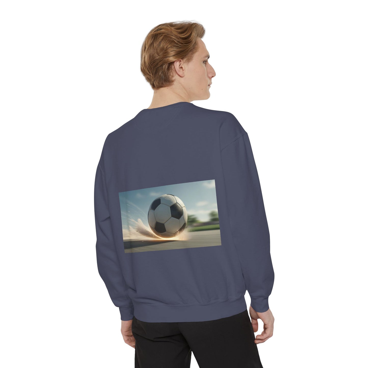 Soccer-Themed Unisex Sweatshirt - Break the Rules, Sportswear, Gift for Athletes, Casual Wear, Football Fan Apparel