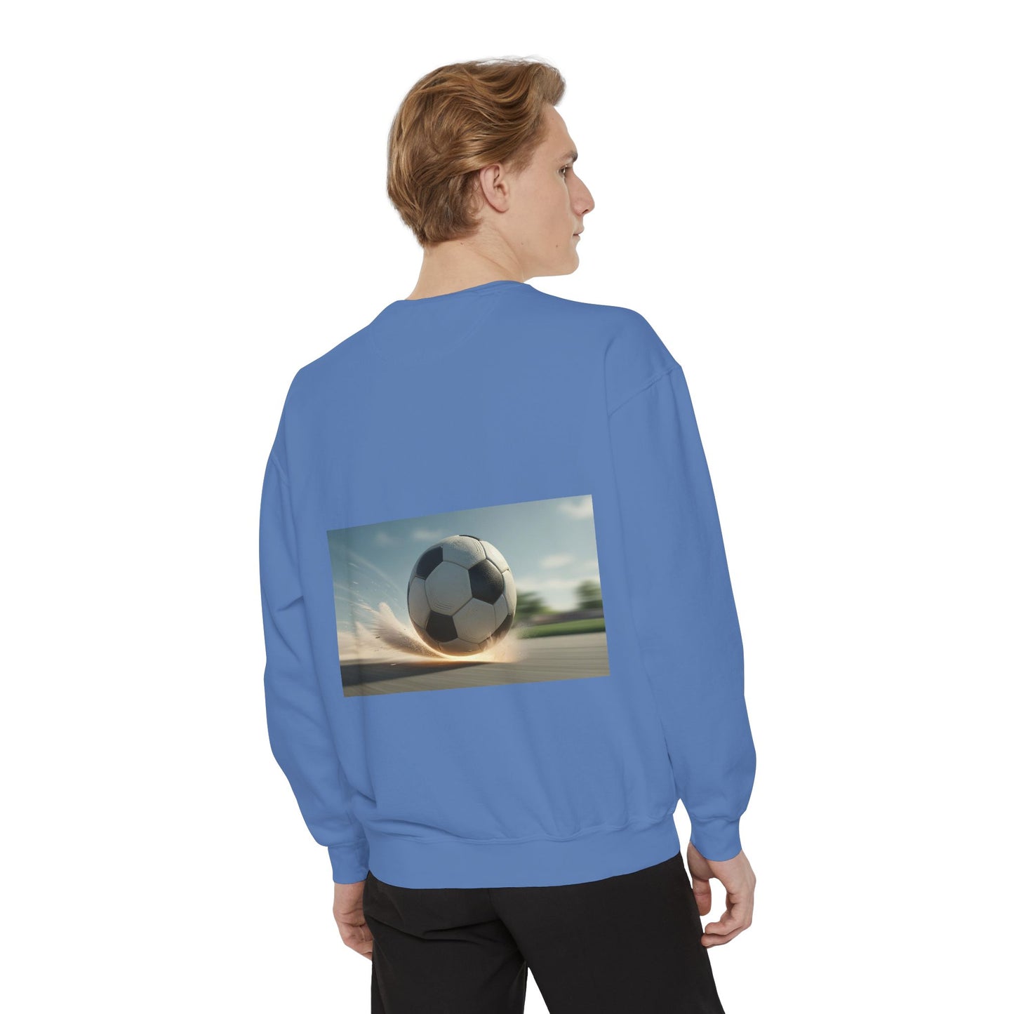 Soccer-Themed Unisex Sweatshirt - Break the Rules, Sportswear, Gift for Athletes, Casual Wear, Football Fan Apparel