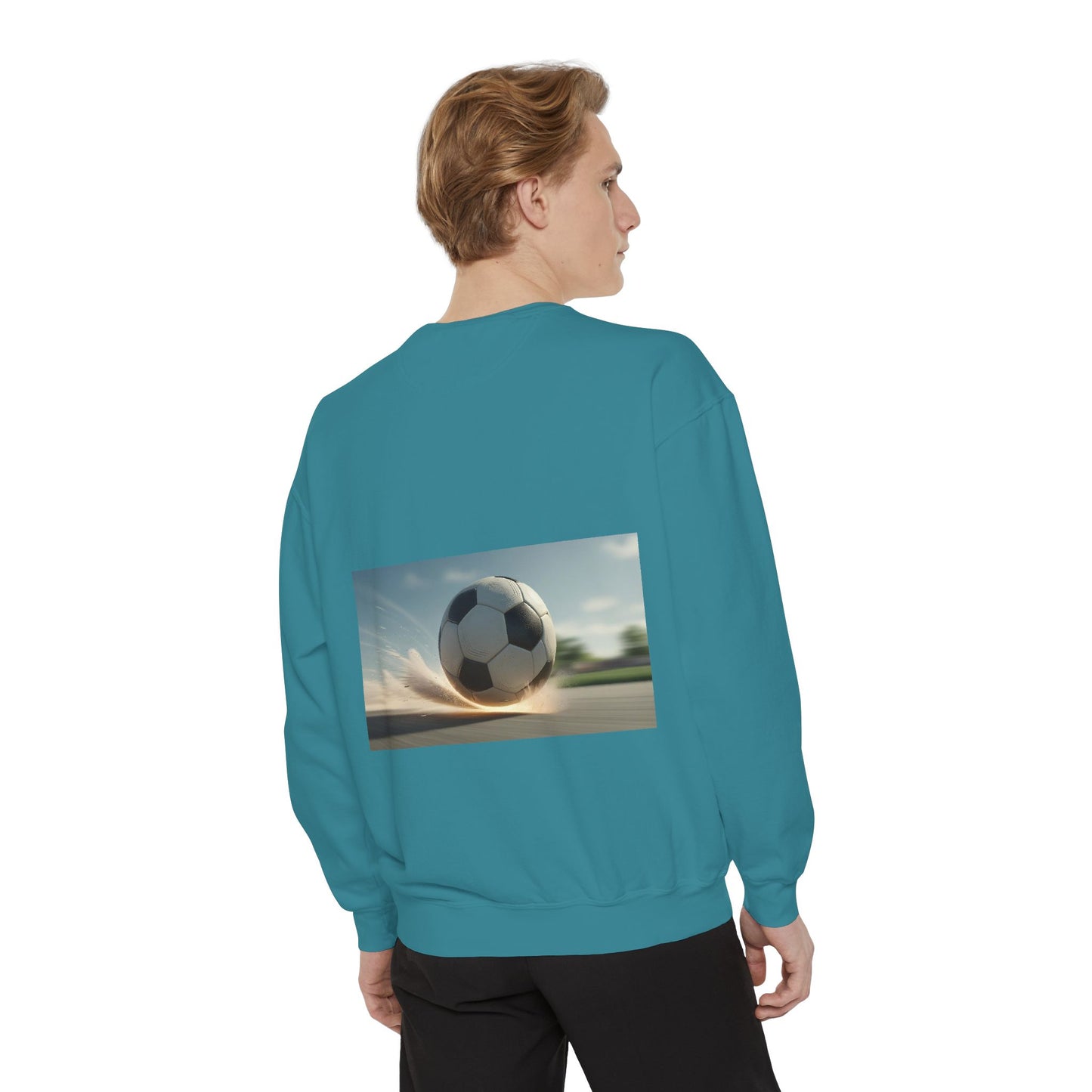 Soccer-Themed Unisex Sweatshirt - Break the Rules, Sportswear, Gift for Athletes, Casual Wear, Football Fan Apparel