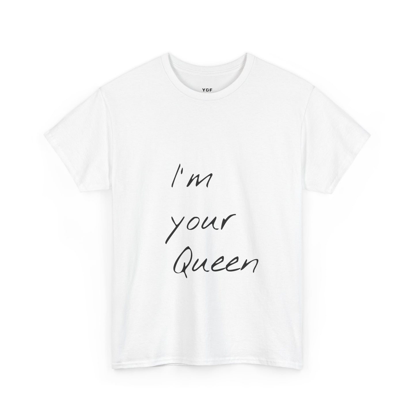 Queen Lyrics Unisex Cotton Tee, Funny T-Shirt, Gift for Her, Birthday Shirt, Casual Wear, Music Lovers Apparel