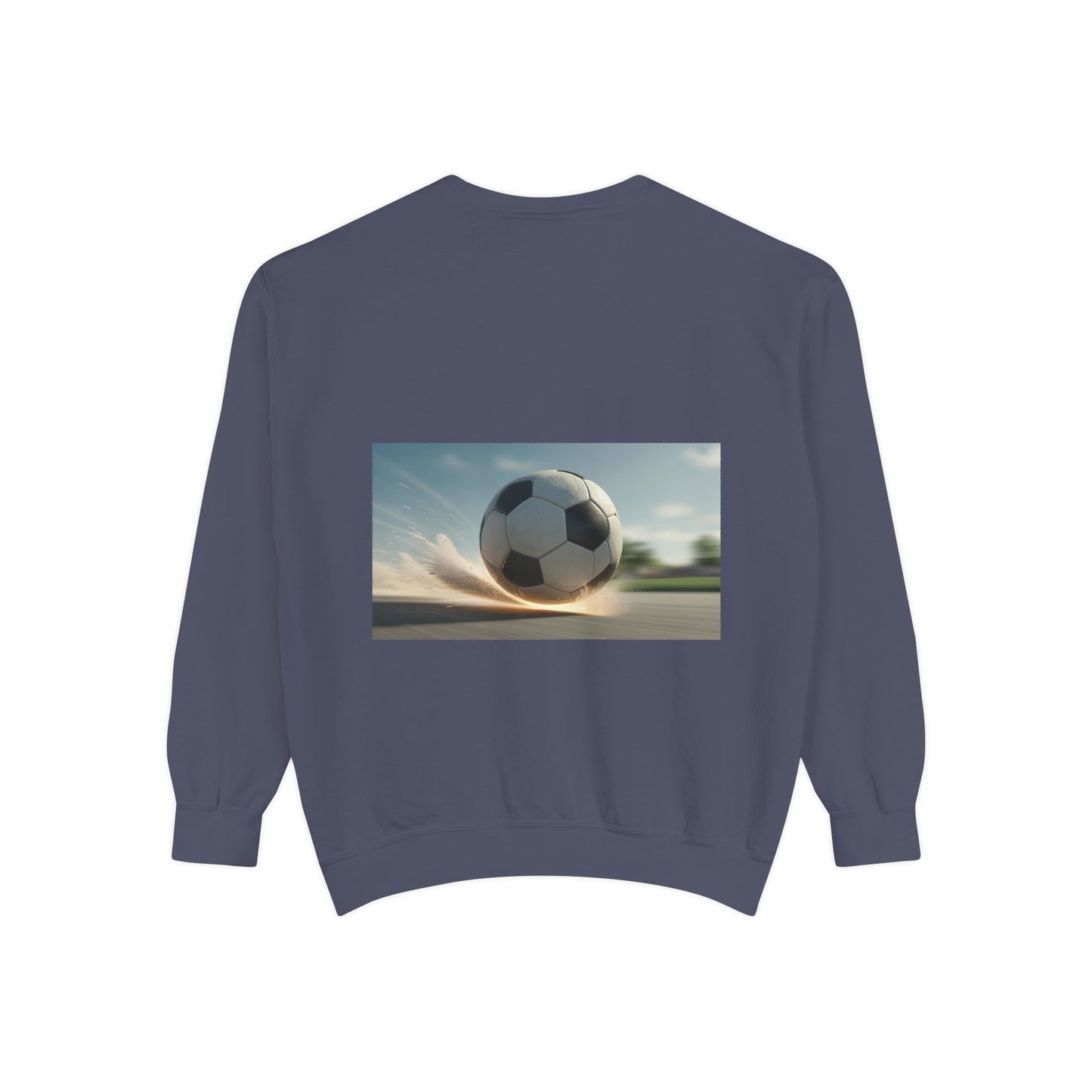 Soccer-Themed Unisex Sweatshirt - Break the Rules, Sportswear, Gift for Athletes, Casual Wear, Football Fan Apparel