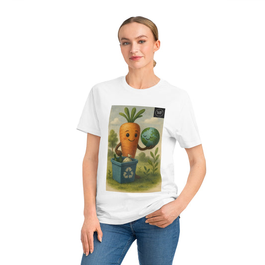 Eco-Friendly Unisex Rocker T-Shirt, Sustainable Fashion, Earth Day Gift, Positive Vibes Clothing, Plant Lover Tee