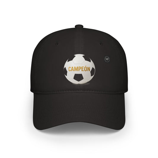 Campeón Soccer Low Profile Baseball Cap | Sports Gift, Trendy Hat, Team Accessories, Casual Wear, Fan Gear