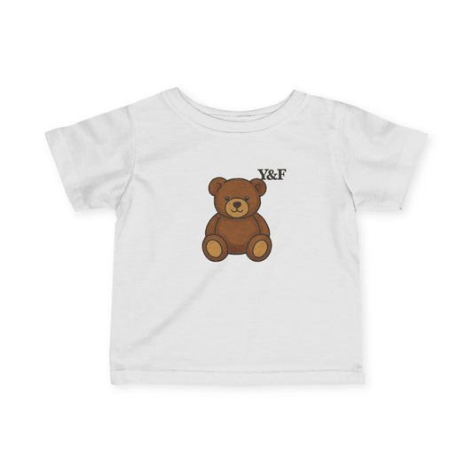 Adorable Baby Tee with Cute Bear, Infant Shirt for Newborns, Gift for Baby Showers, Birthday Outfit, Cute Baby Clothes