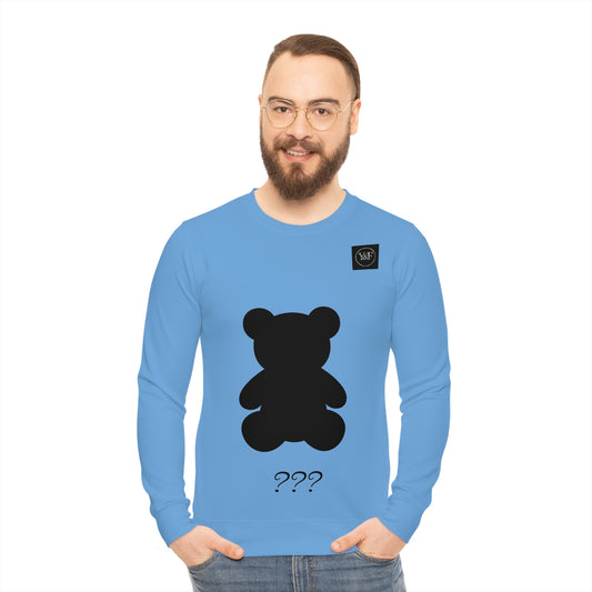 Cozy Bear Silhouette Sweatshirt, Cute Casual Wear, Gift for Teens, Everyday Comfort, Ideal for Birthdays and Holidays