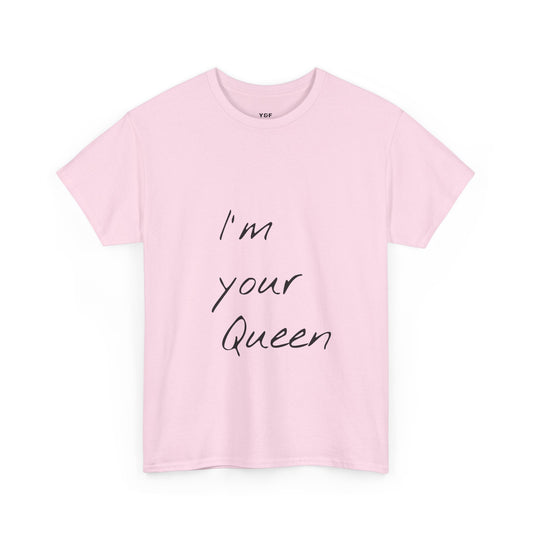 Queen Lyrics Unisex Cotton Tee, Funny T-Shirt, Gift for Her, Birthday Shirt, Casual Wear, Music Lovers Apparel