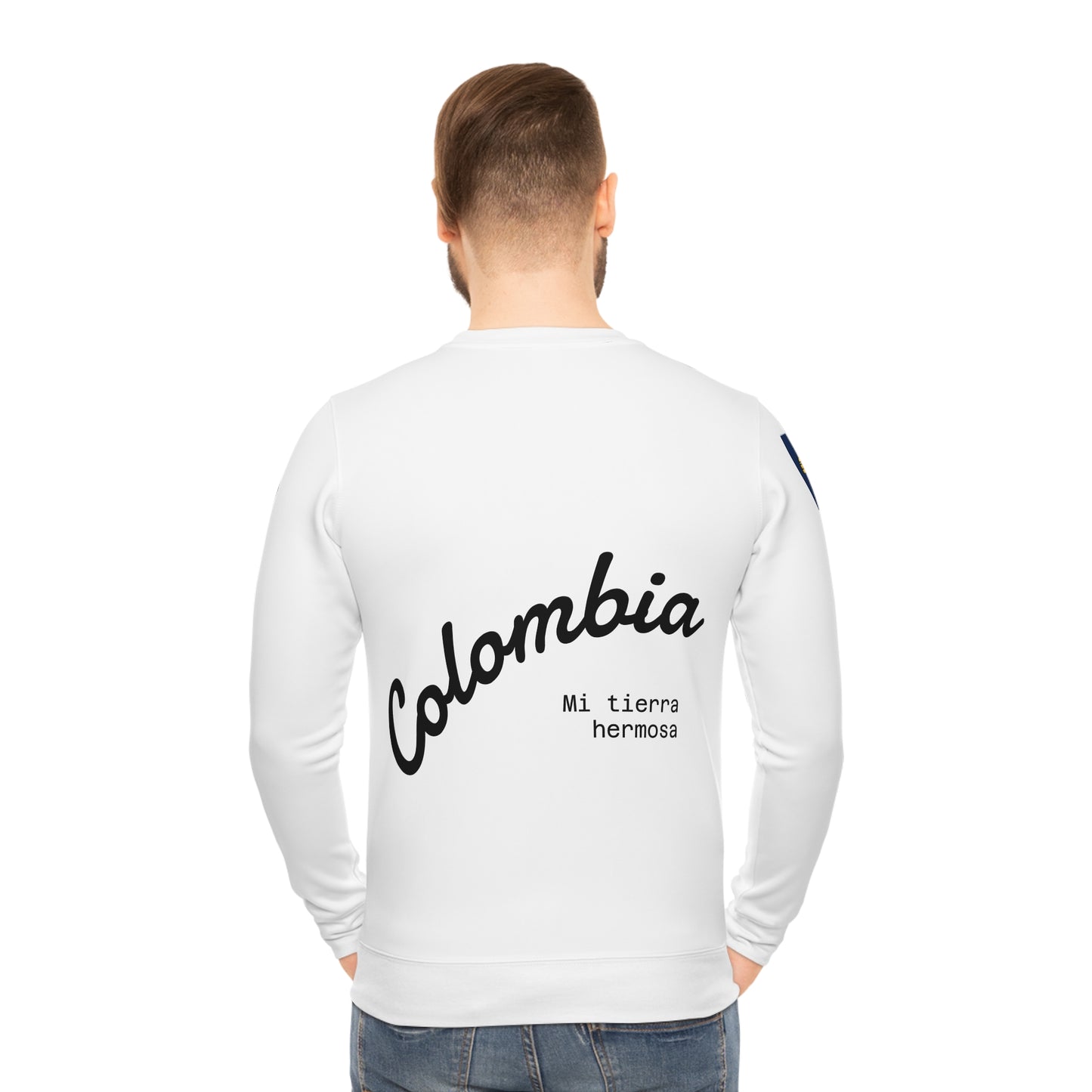 Colombian Soul Lightweight Sweatshirt, Tropical Vibe, Travel Apparel, Gift for Her, Summer Wardrobe, Cozy Fashion