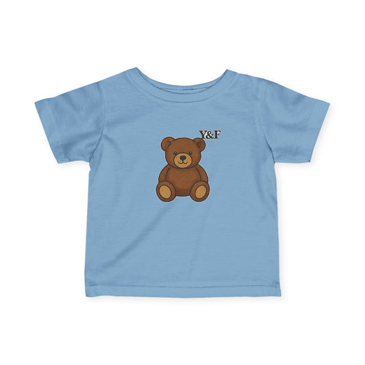 Adorable Baby Tee with Cute Bear, Infant Shirt for Newborns, Gift for Baby Showers, Birthday Outfit, Cute Baby Clothes