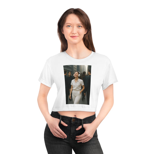 Chic Crop Tee for Trendsetters, Stylish Summer Top, Casual Fashion Statement, Comfortable Everyday Wear, Gift for Fashion Lovers